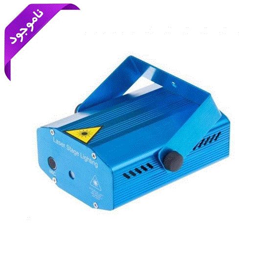 تصویر  رقص نور لیزر مینی طرح دار mini laser stage lighting