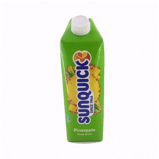 تصویر  آبمیوه سان کوییک با طعم آناناس 200ML