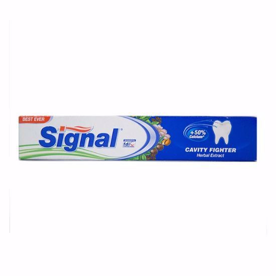 تصویر  خمیر دندان سیگنال مدل HERBAL EXTRACTحجم 50ML