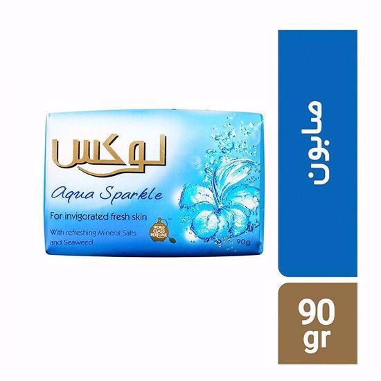 تصویر  صابون لوکس مدل AQUA SPARKLE حجم 90 گرم