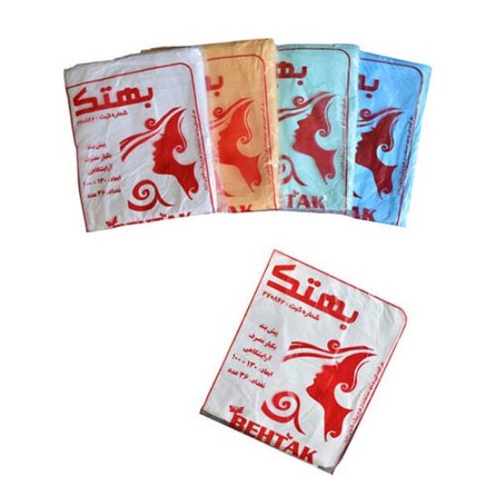 تصویر  پیشبند آرایشگاهی یکبار مصرف بهتک بسته 36 عددی