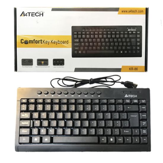 مینی کیبورد باسیم A4TECH مدل KR-86